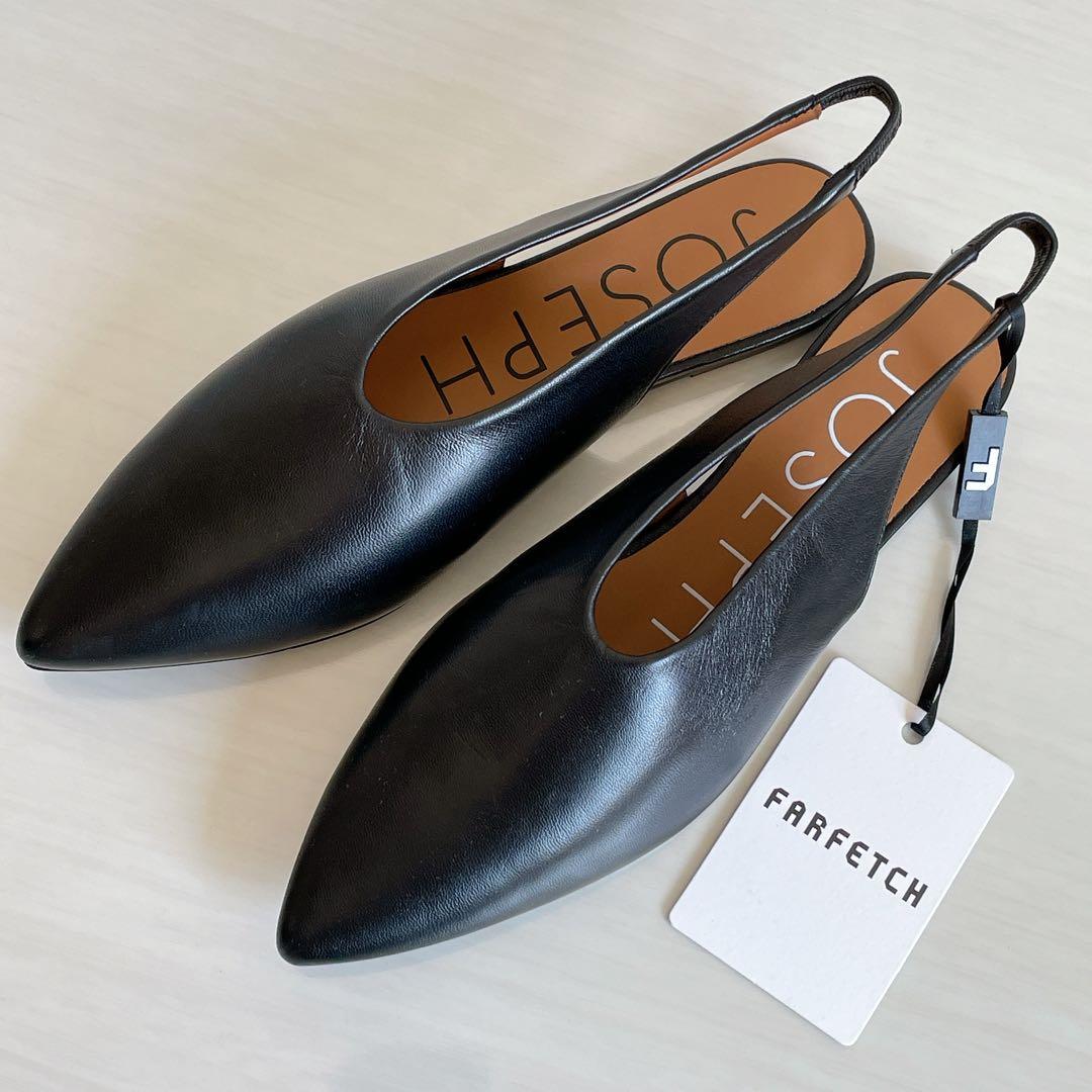 定価約6万　JOSEPH　バックスリングフラット　タグ付き　大草直子さん着用