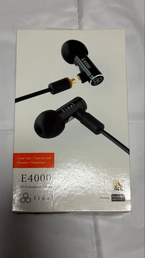 final E4000 有線カナル型イヤホン