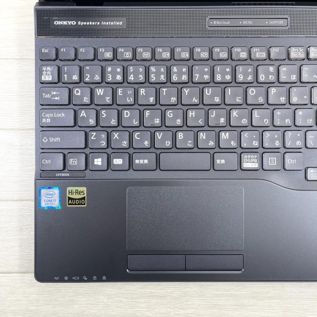 富士通 第8世代 i7 新品SSD1T＋HDD1TB メモリ16 ノートパソコン