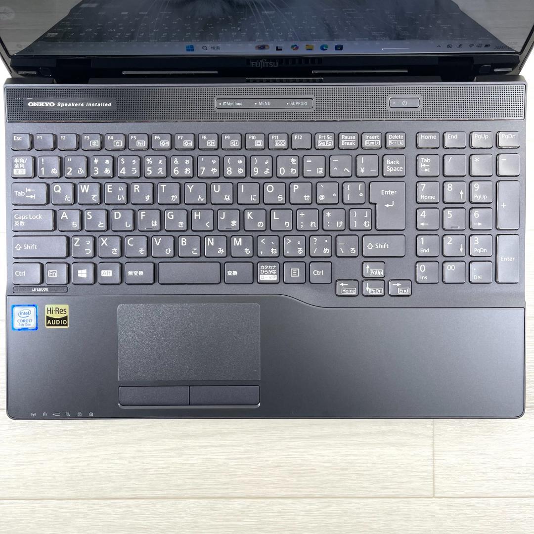 富士通 第8世代 i7 新品SSD1T＋HDD1TB メモリ16 ノートパソコン