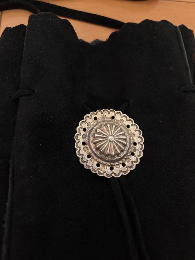 極美品 ゴローズ 巾着ポーチ Lサイズ フラワーコンチョカスタム goro’s