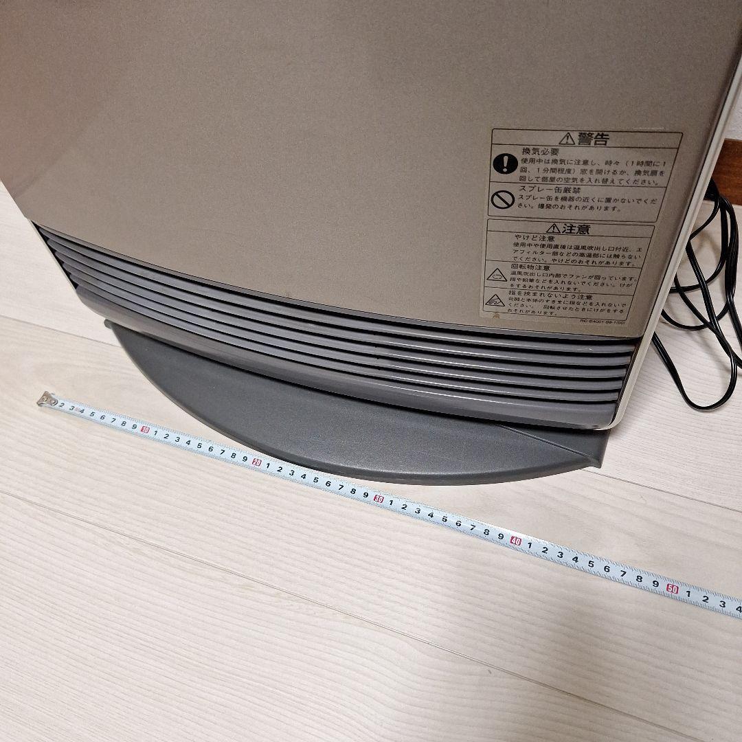 ガスファンヒーター 都市ガス　リンナイ