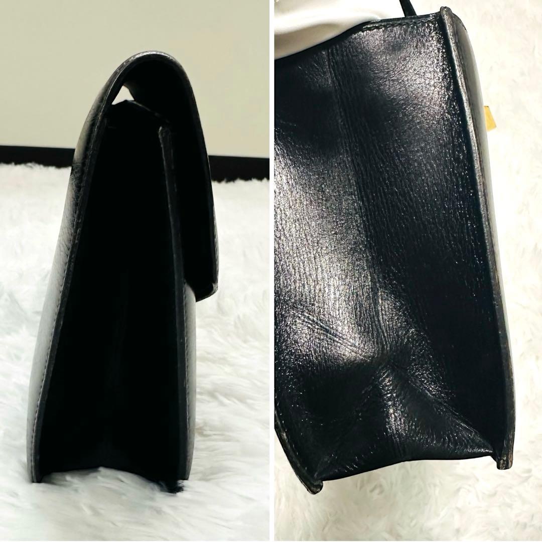 【希少】HERMES クラッチバッグ パン 黒