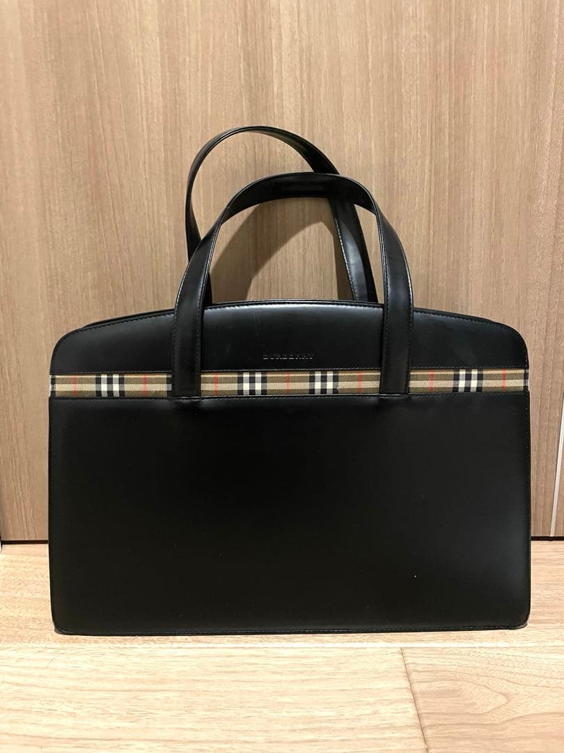 Burberry ビジネスバッグ ブラック
