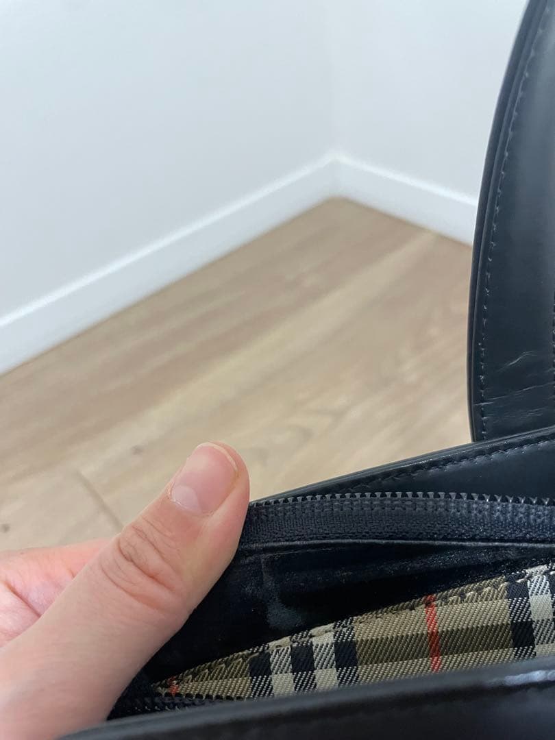 Burberry ビジネスバッグ ブラック