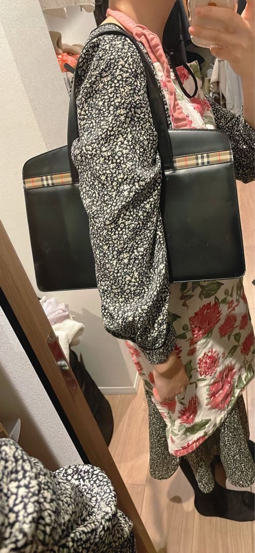 Burberry ビジネスバッグ ブラック