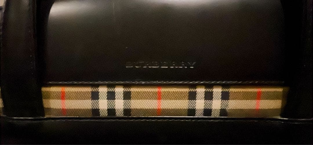 Burberry ビジネスバッグ ブラック