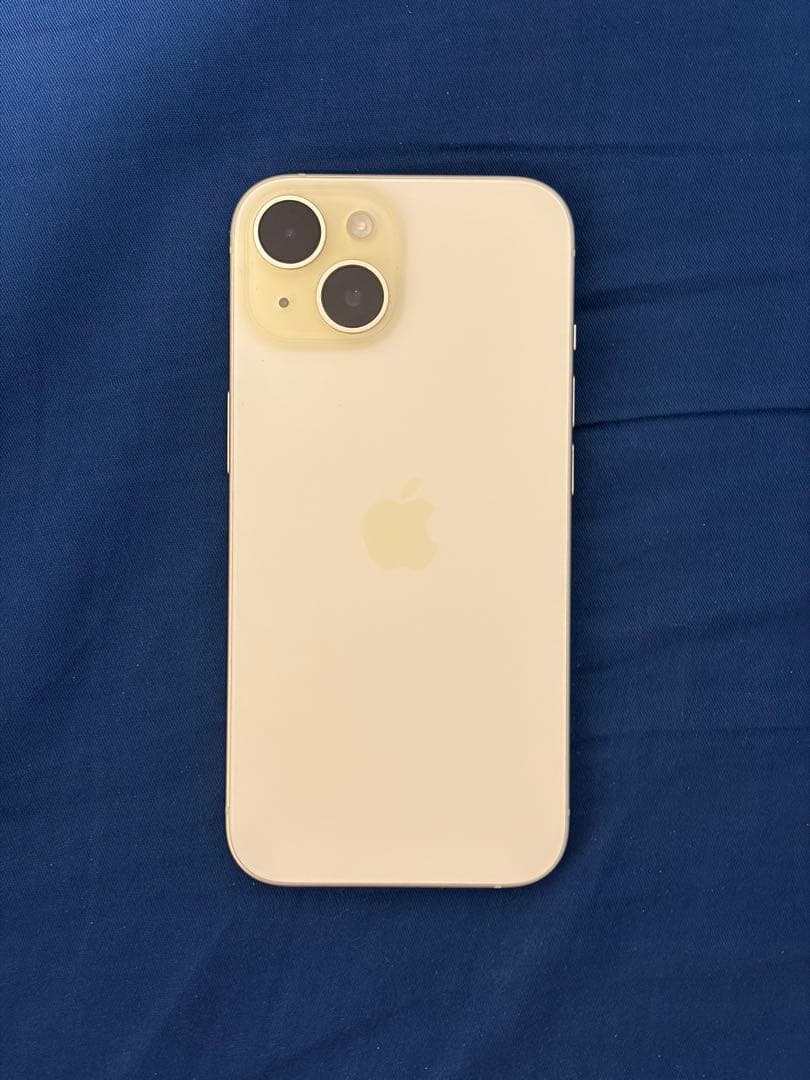 Apple iPhone 15 256GB イエロー 本体