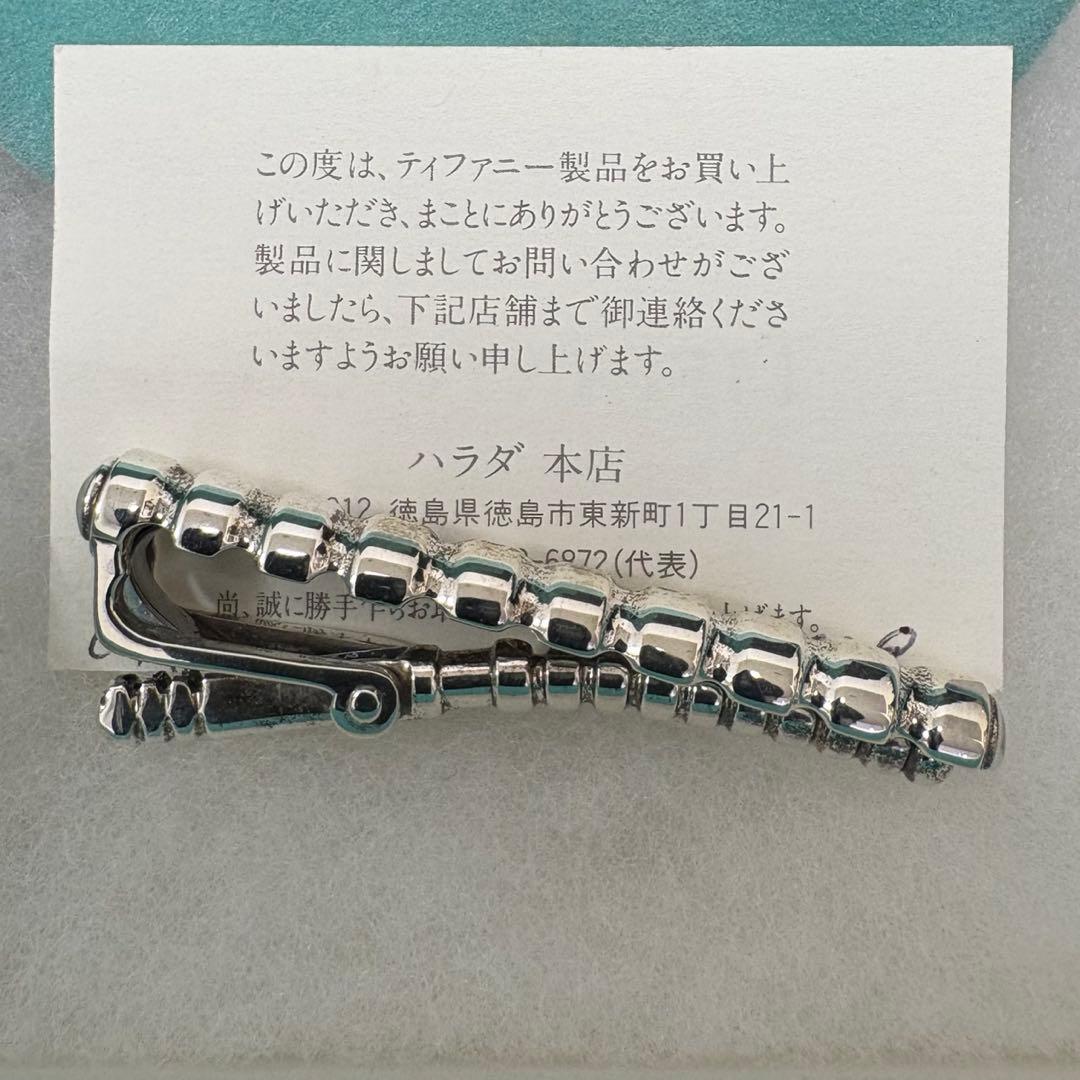 TIFFANY&CO ティファニー　ネクタイ　ピン　クリップ メンズ シルバー