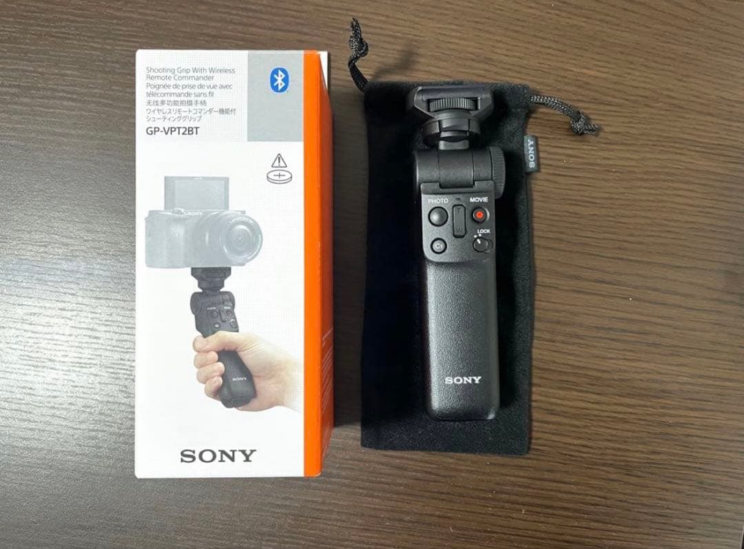 Sony ZV1M2 シューティンググリップ, SDカード付き