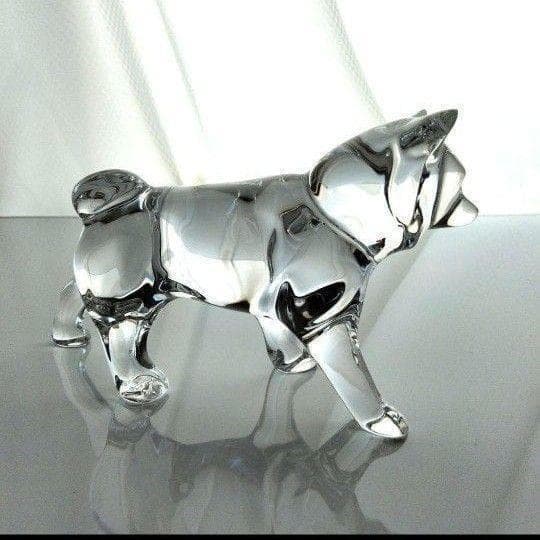 【新品】バカラ　いぬ　犬 　イヌ　ドック　オブジェ　 動物 　クリスタル