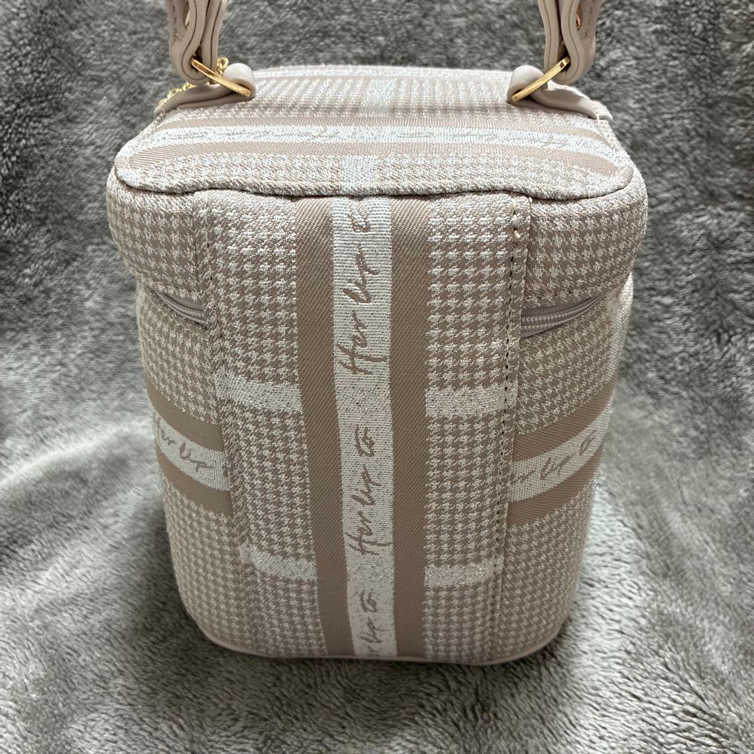 バッグ HLT Jacquard Vanity Bag nudepink