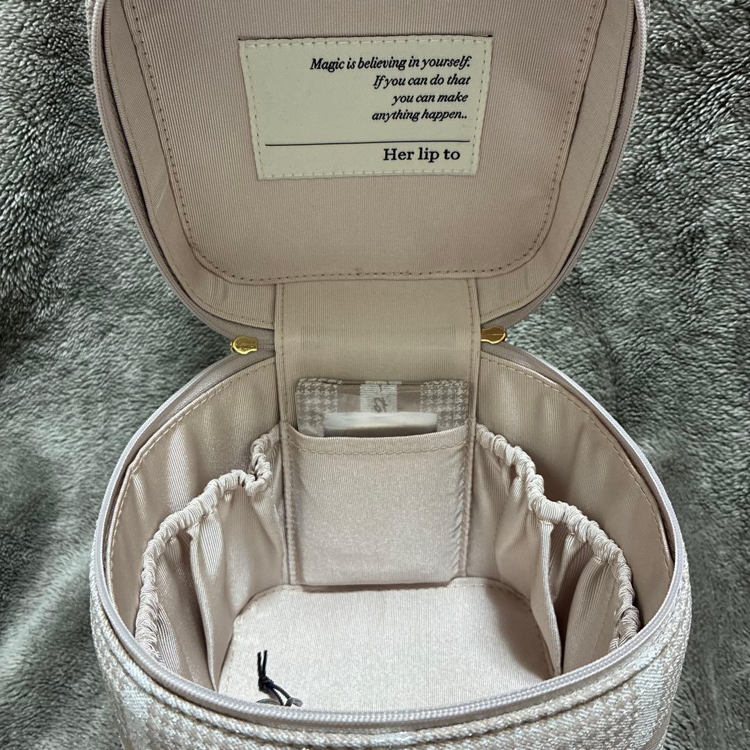 バッグ HLT Jacquard Vanity Bag nudepink