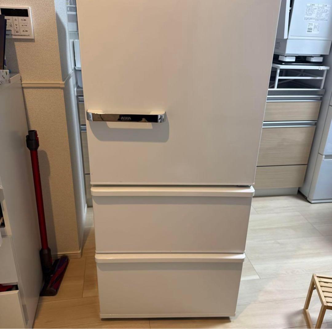 【SM】　AQUA 冷蔵庫 AQR-SV24J(W) 2020年式　美品