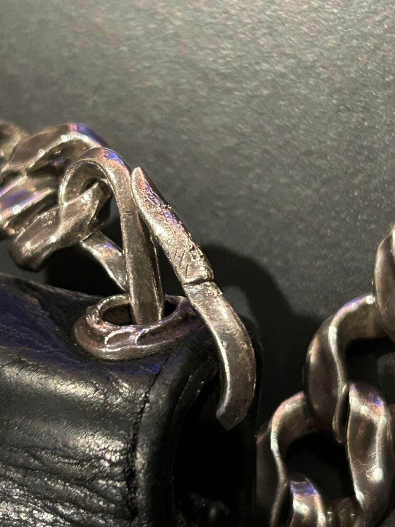 Argent Gleam CRIMIEウォレットチェーン