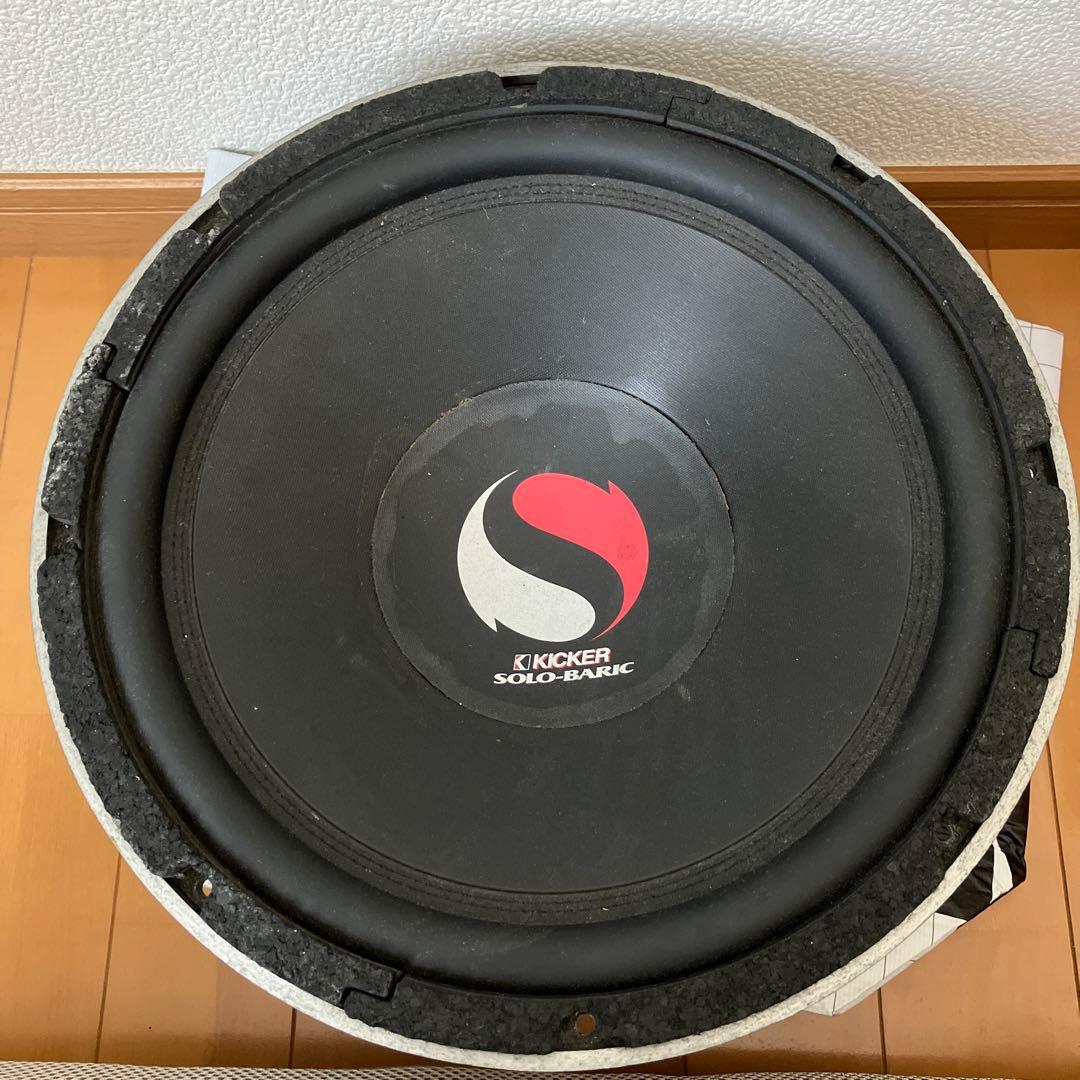 激レア　KICKER SOLO-BARIC S12C 12インチサブウーファー
