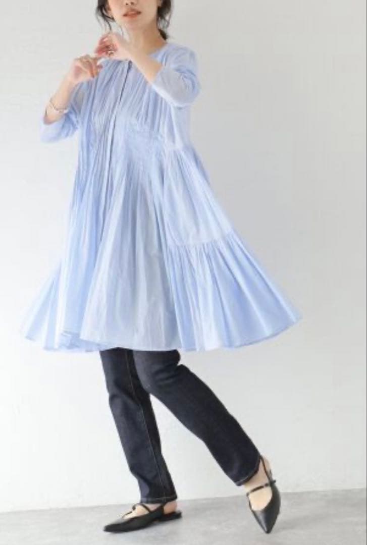 Sachi様Merletteライトブルー チュニック