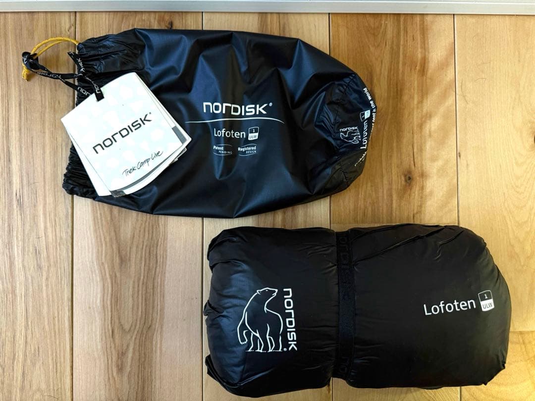 新品 Nordisk LOFOTEN 1 フットプリントセット