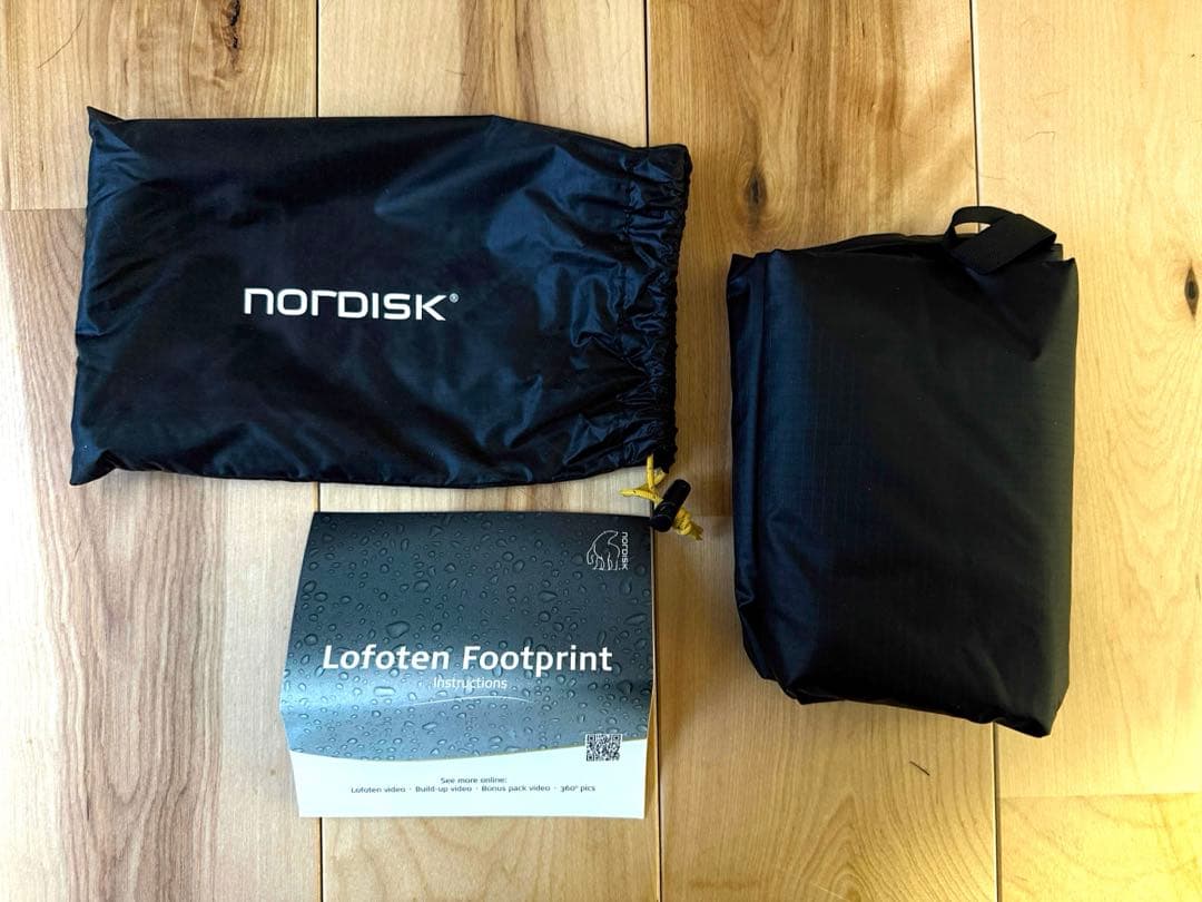 新品 Nordisk LOFOTEN 1 フットプリントセット