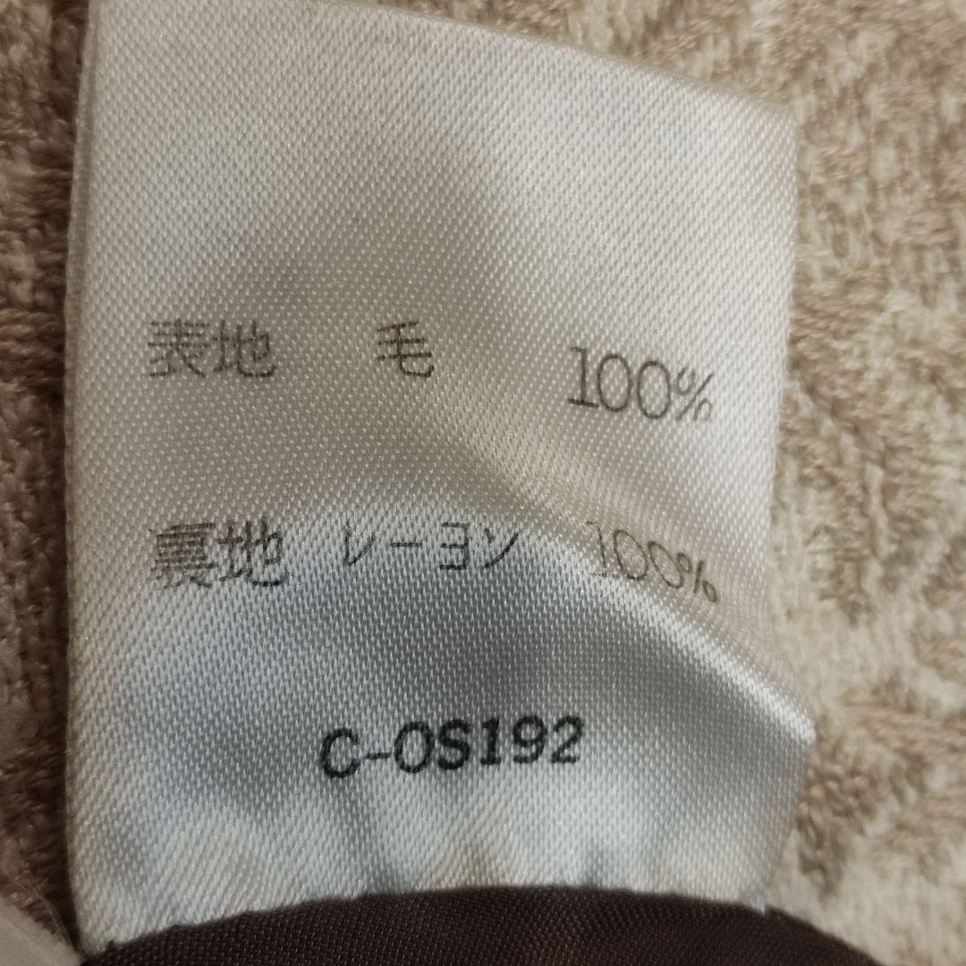 ティエリーミュグレー　変形　ジャケット　　ウエストシェイプ　茶系　テーラード