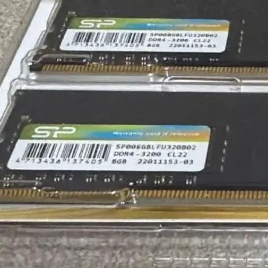 【中古】DDR4 3200 16GB(8GB*2) SP