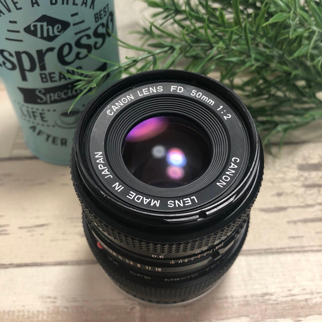 CANON LENS FD 50mm F2 単焦点レンズ