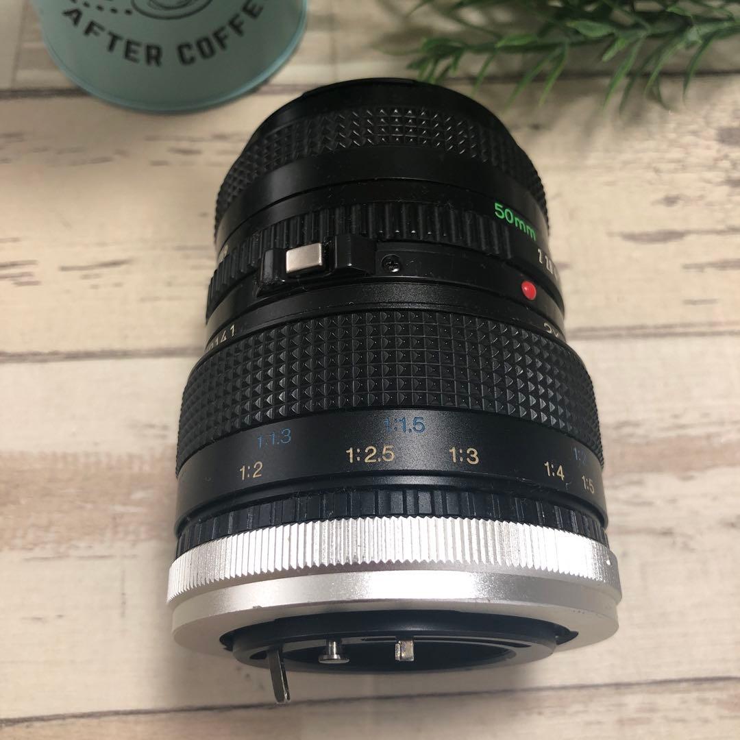 CANON LENS FD 50mm F2 単焦点レンズ