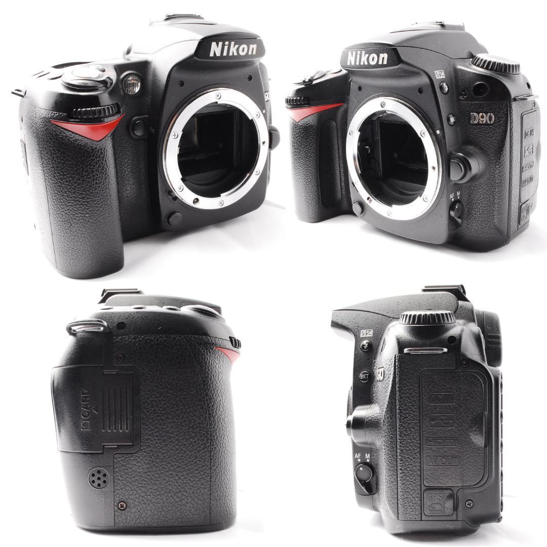 高倍率レンズ付✨Nikon ニコン D90✨一眼レフカメラ✨スマホ転送