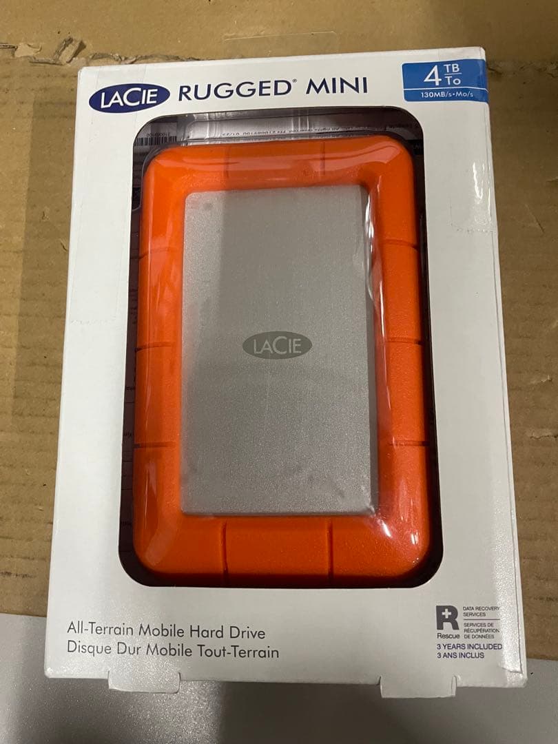 LaCie ポータブルHDD ハードディスク 4TB LAC9000633