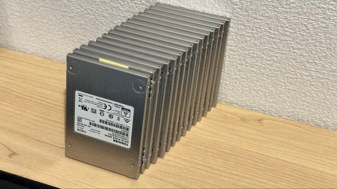 TOSHIBA 128GB SSD 10個セット 85％〜 ☆90-13