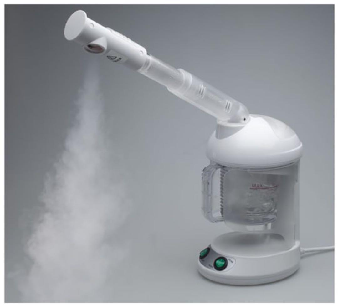 美品！卓上フェイシャルスチーマー オゾン付