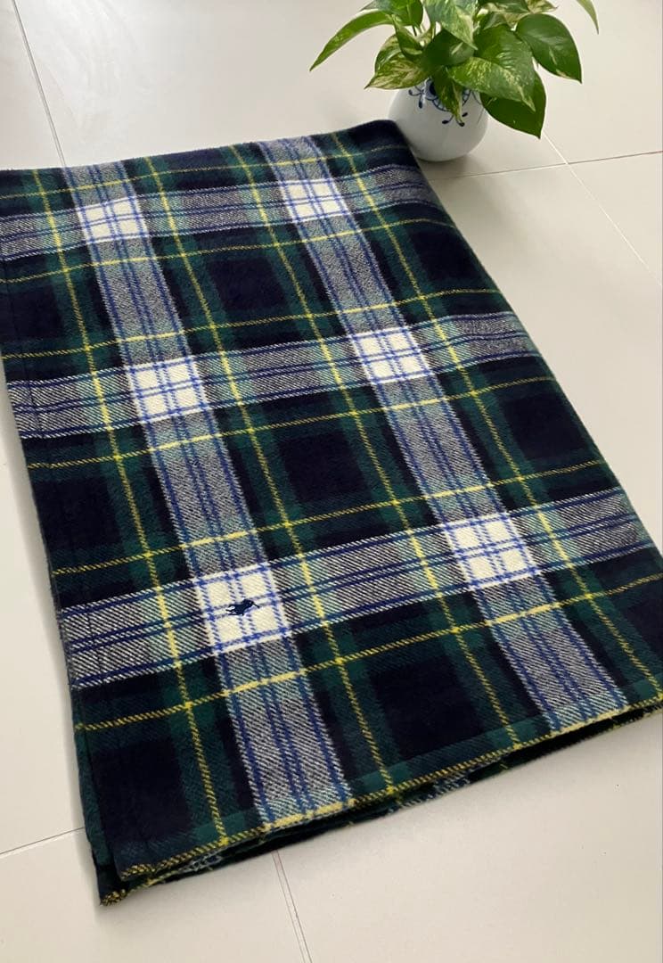 Ralph Laurenラルフ ローレン ブランケット 大判140x200cm