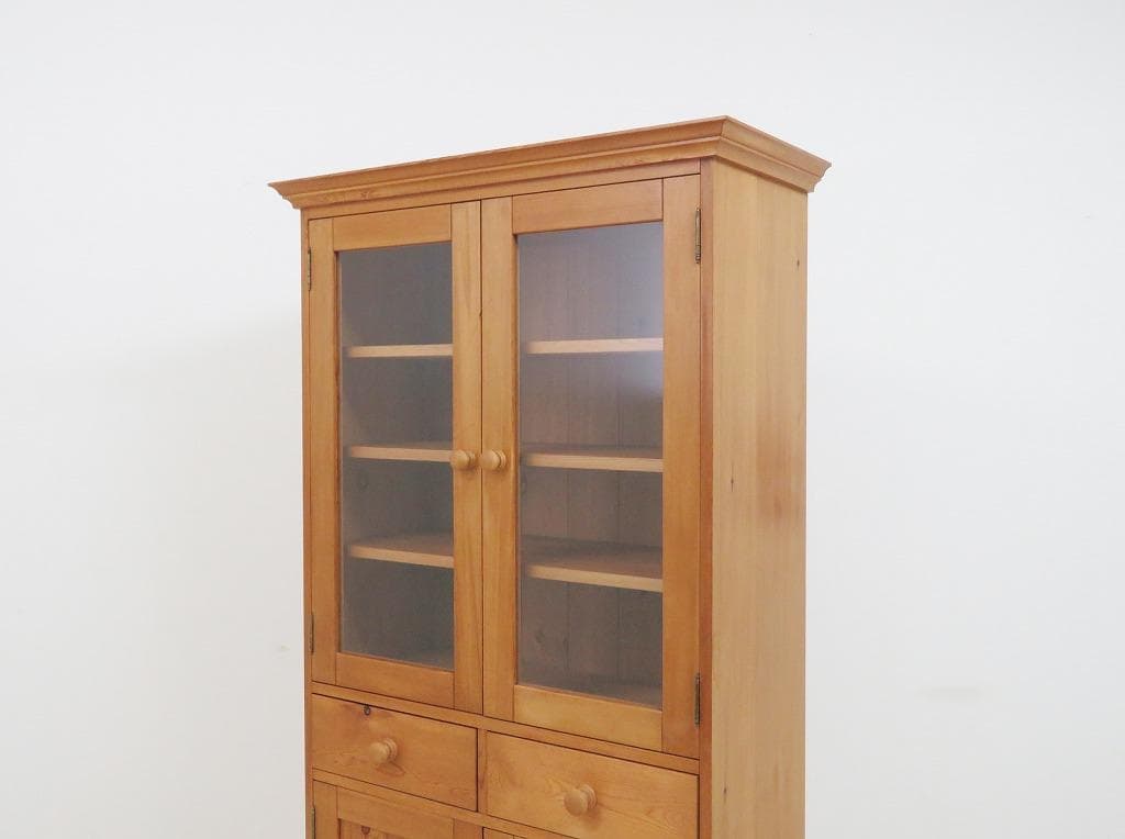 ペニーワイズ パイン無垢材 モノキャビネット 253,000円 食器 本 飾り棚