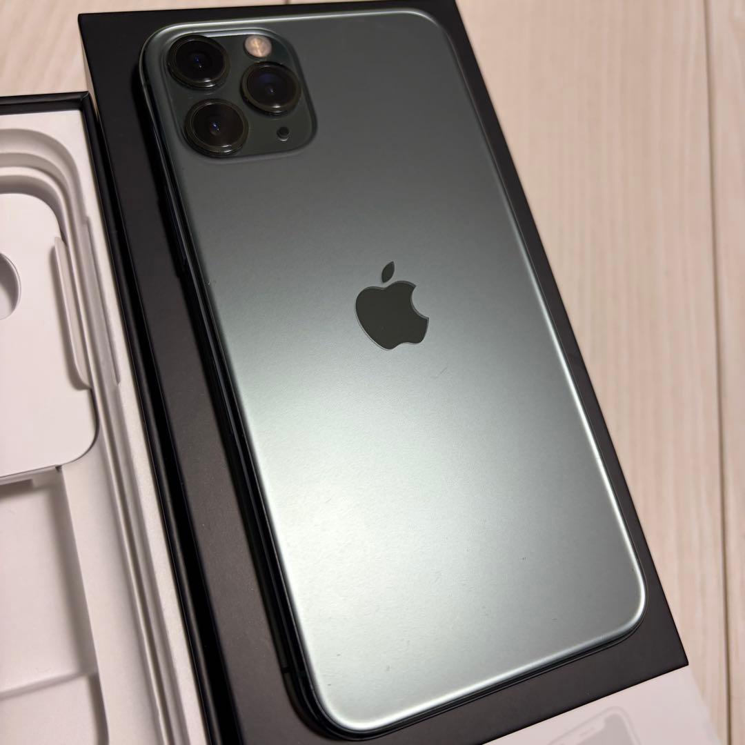 【中古】iPhone11pro ミッドナイトグリーン 64 GB