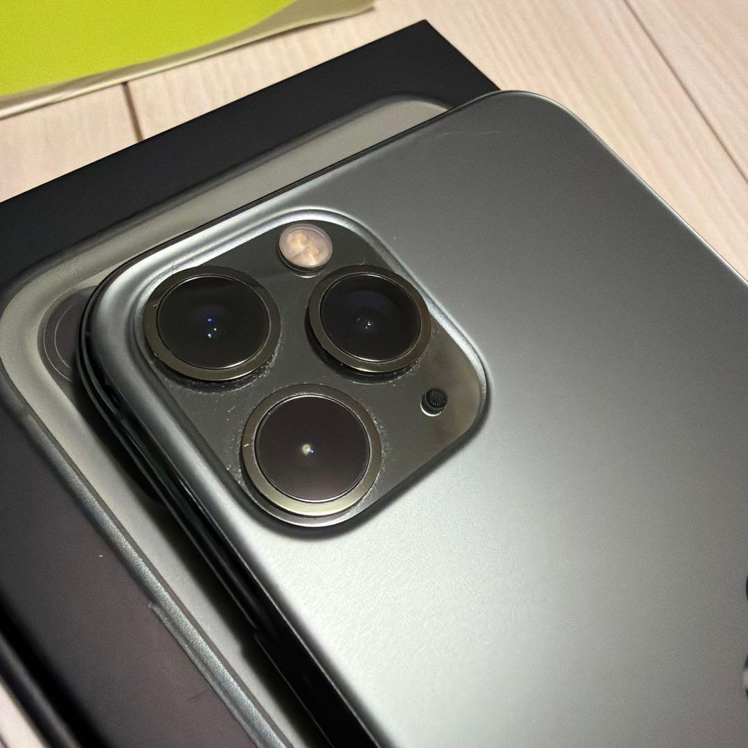 【中古】iPhone11pro ミッドナイトグリーン 64 GB