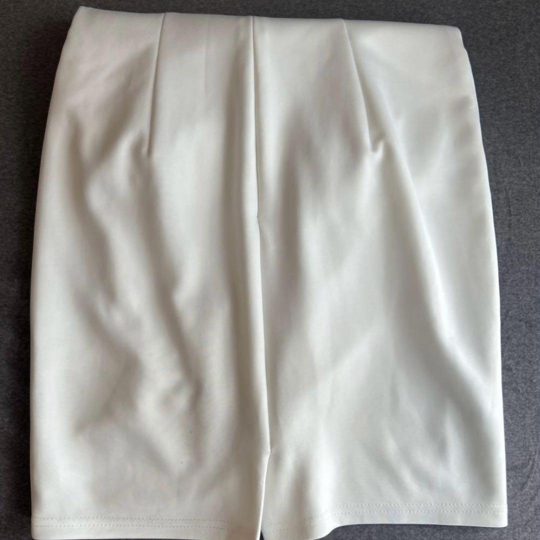 エンジェルアール　ホワイト　ビジュー　キャバドレス　ナイトドレス　タイト　ミニ