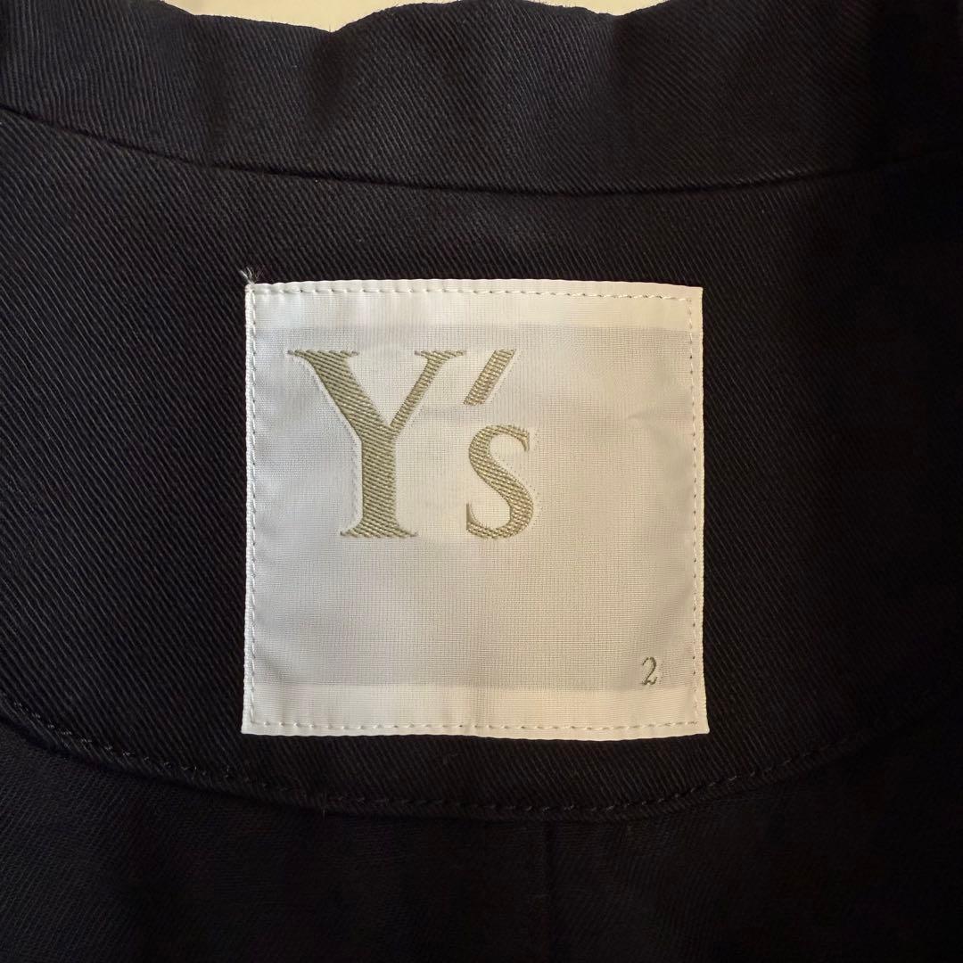 Y'S ヨウジヤマモト 袖&バッグレース装飾 オーバーサイズテーラードジャケット