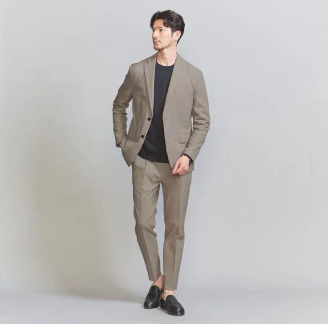 ライト オックスフォード セットアップ ジャケット＆イージーパンツ M