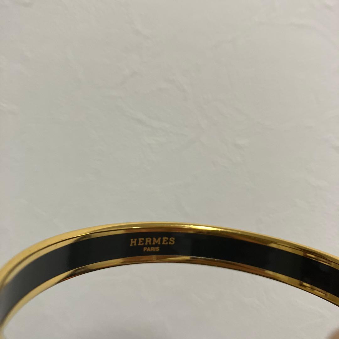 エルメス七宝焼エマイユバングル　ラビット　うさぎ