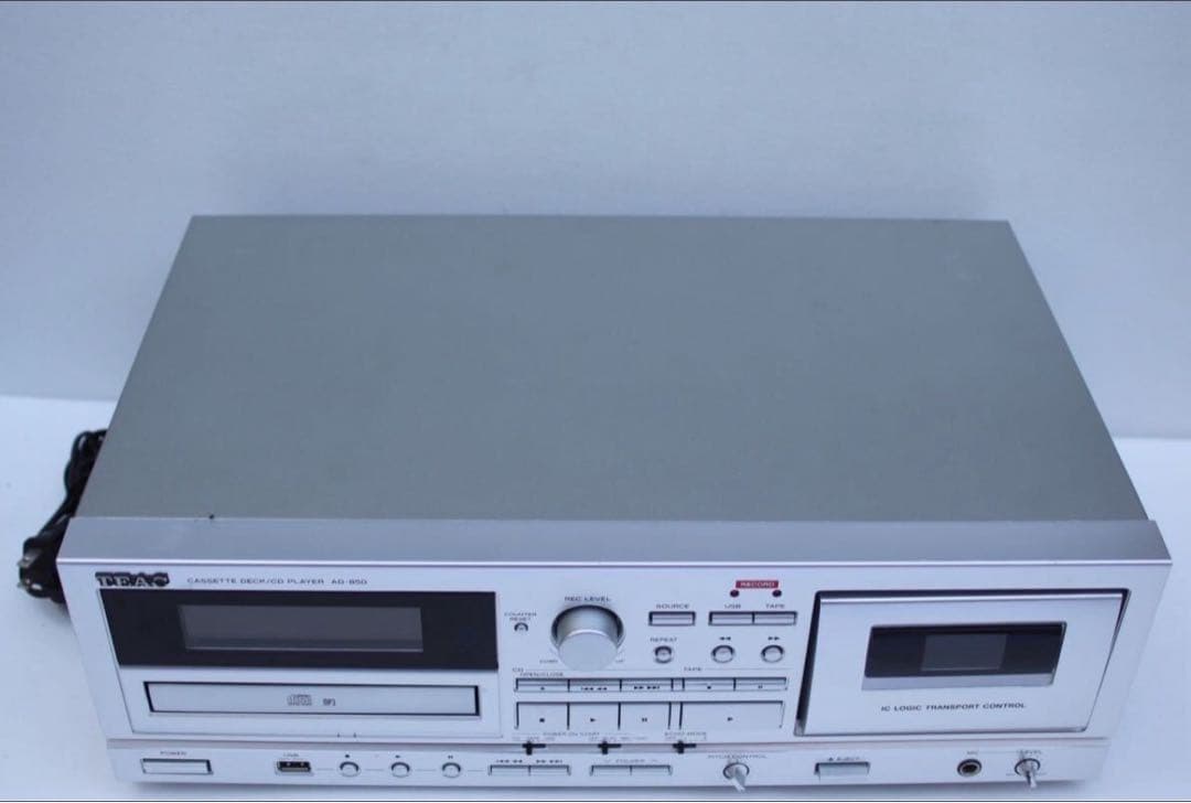 TEAC ティアック AD-850 カセットデッキ/CDプレーヤー