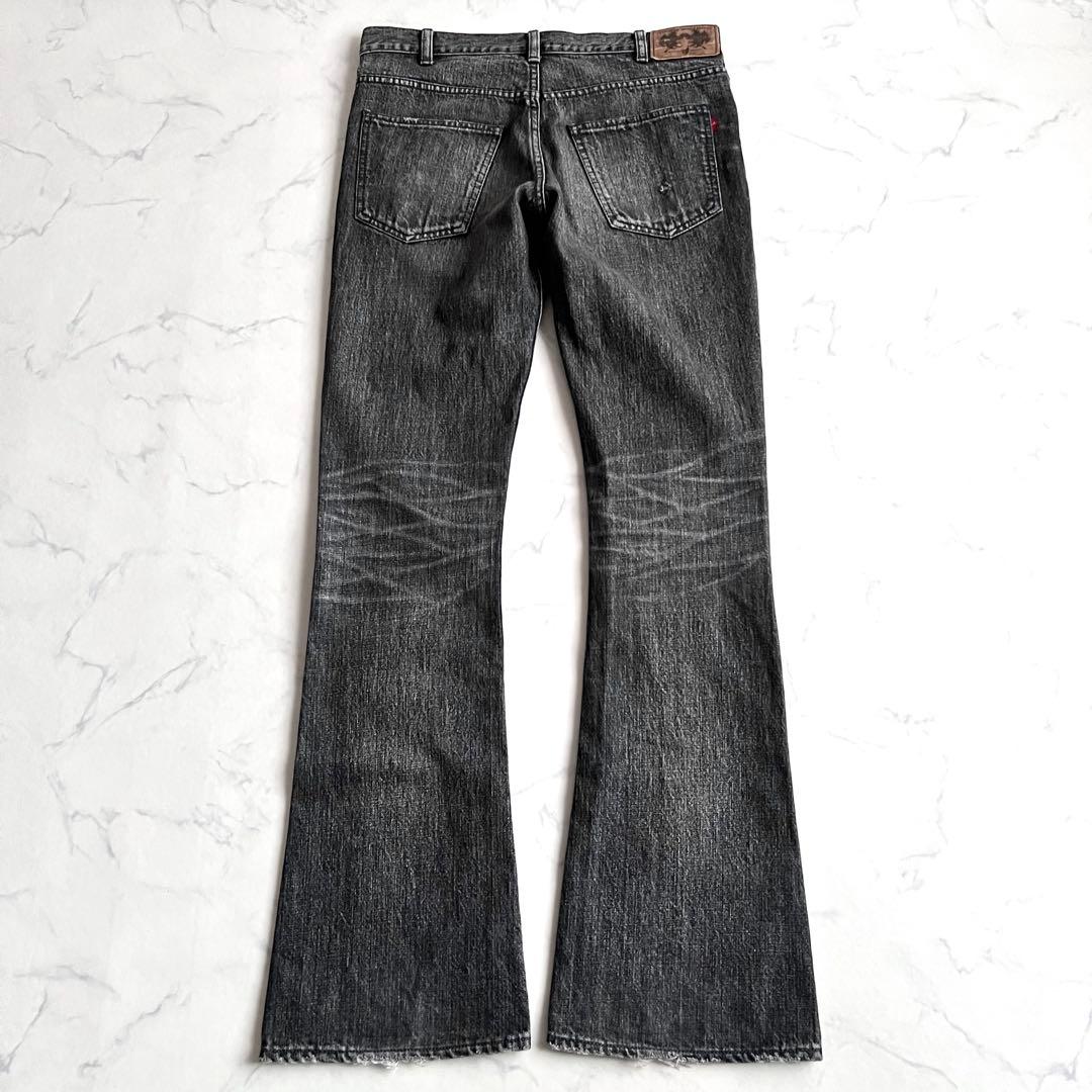 パンツ Y2K archive 07ss BACK BONE flare denim