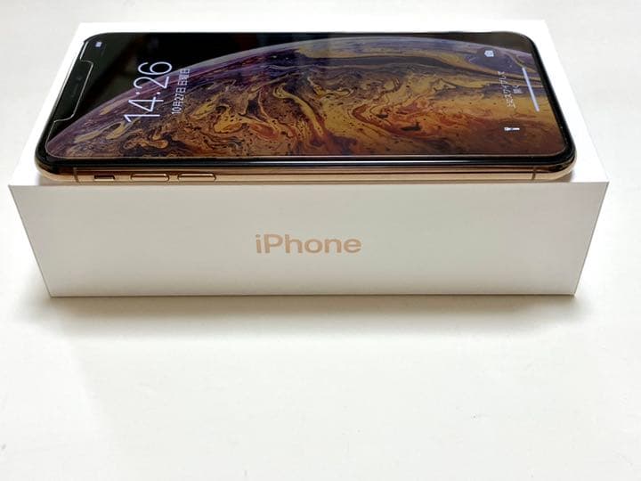 保証付 iPhone XS Max, Gold, 512GB, SIM FREE