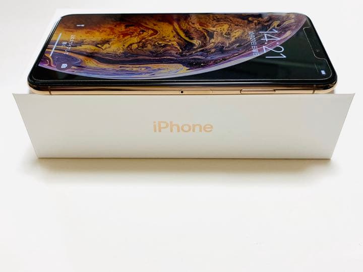 保証付 iPhone XS Max, Gold, 512GB, SIM FREE