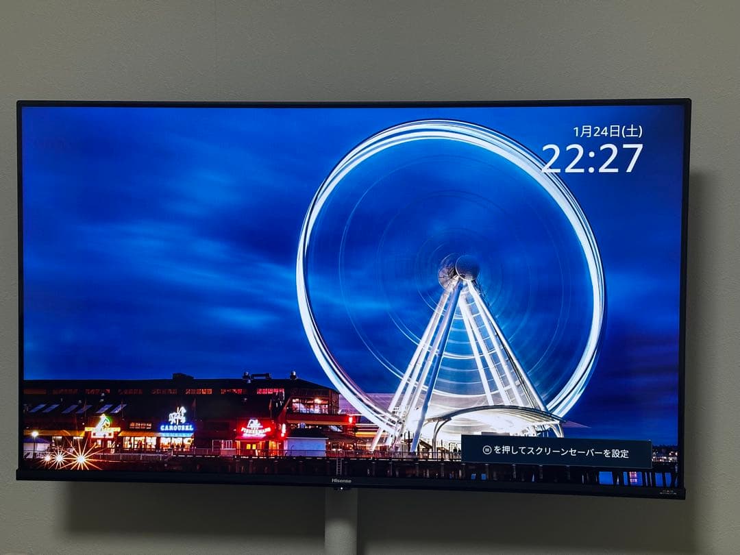 21年製 43インチ 43E65G ハイセンス Hisense 4kテレビ