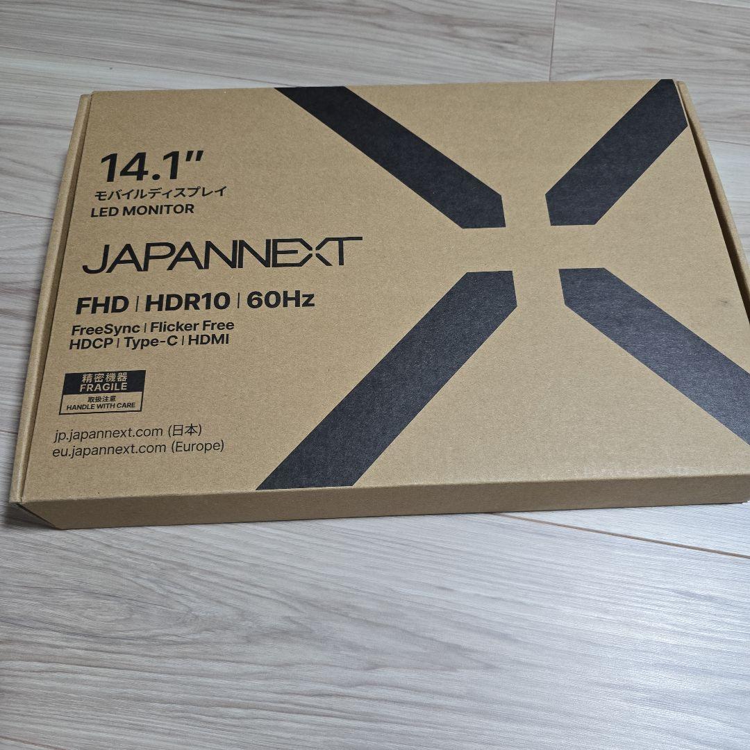 JAPANNEXT 14.1インチ LEDモニター