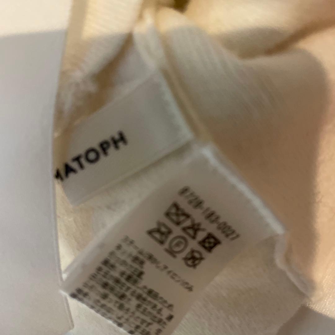 AEWEN MATOPH 25ssコットンカシミヤニットリボン