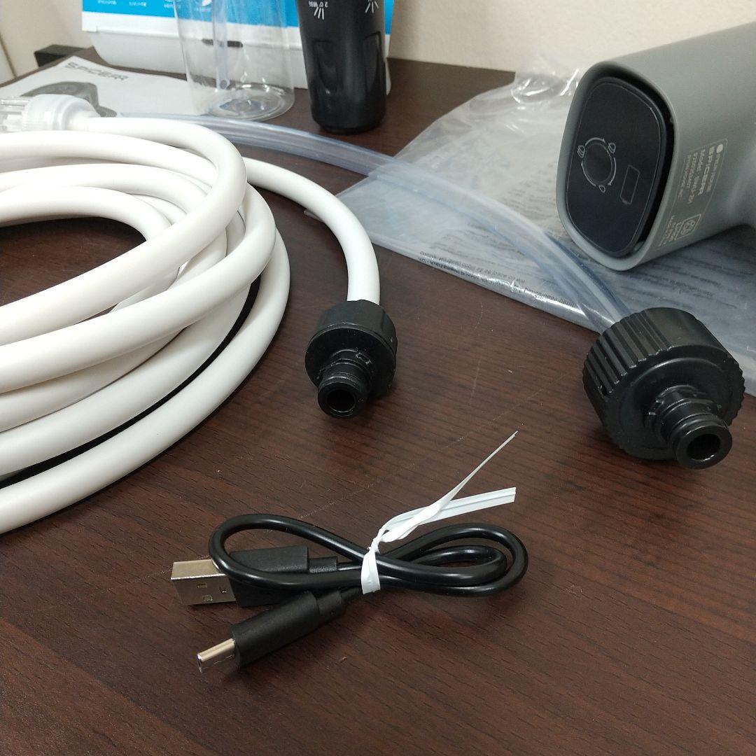 ME3[美品] ポケッタブル高圧洗浄機　SPIBER SWU-201