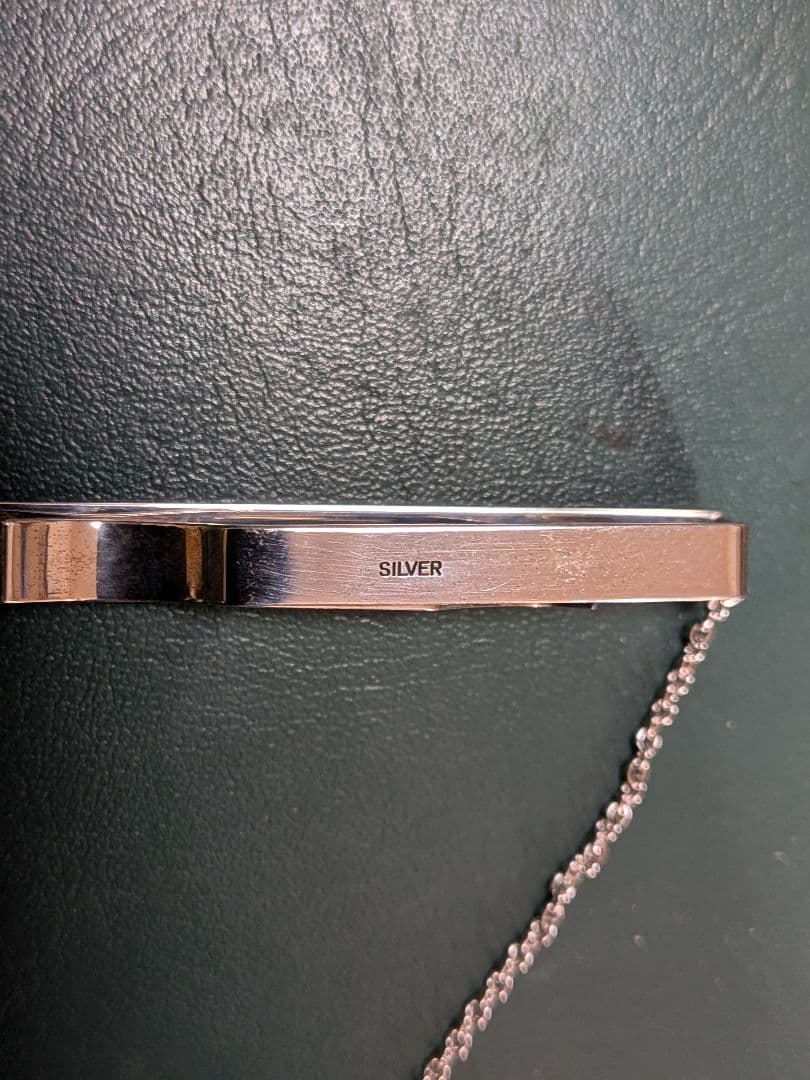 【K10 WG】ホワイトゴールドネクタイピン!!