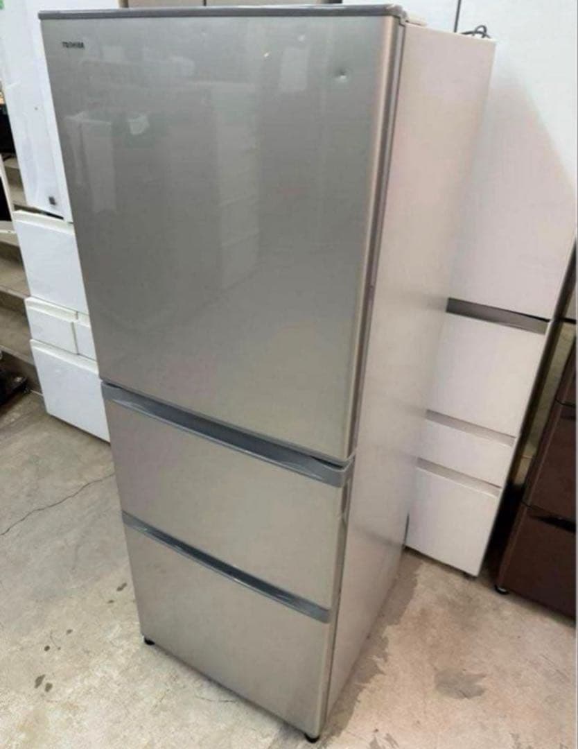 2019年式 330L TOSHIBA 冷蔵庫 GR-R33S(S)