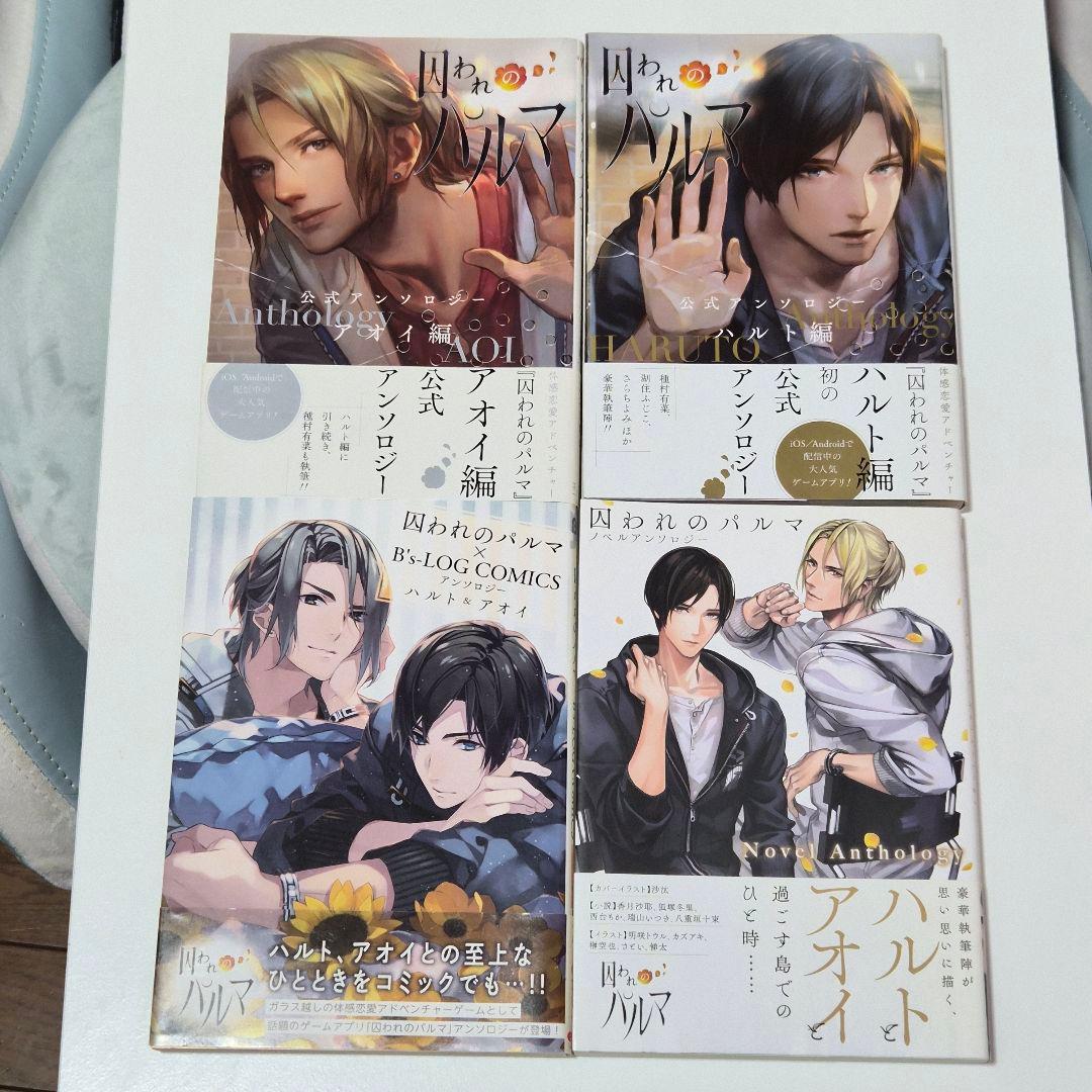 囚われのパルマ アンソロジー 4巻セット